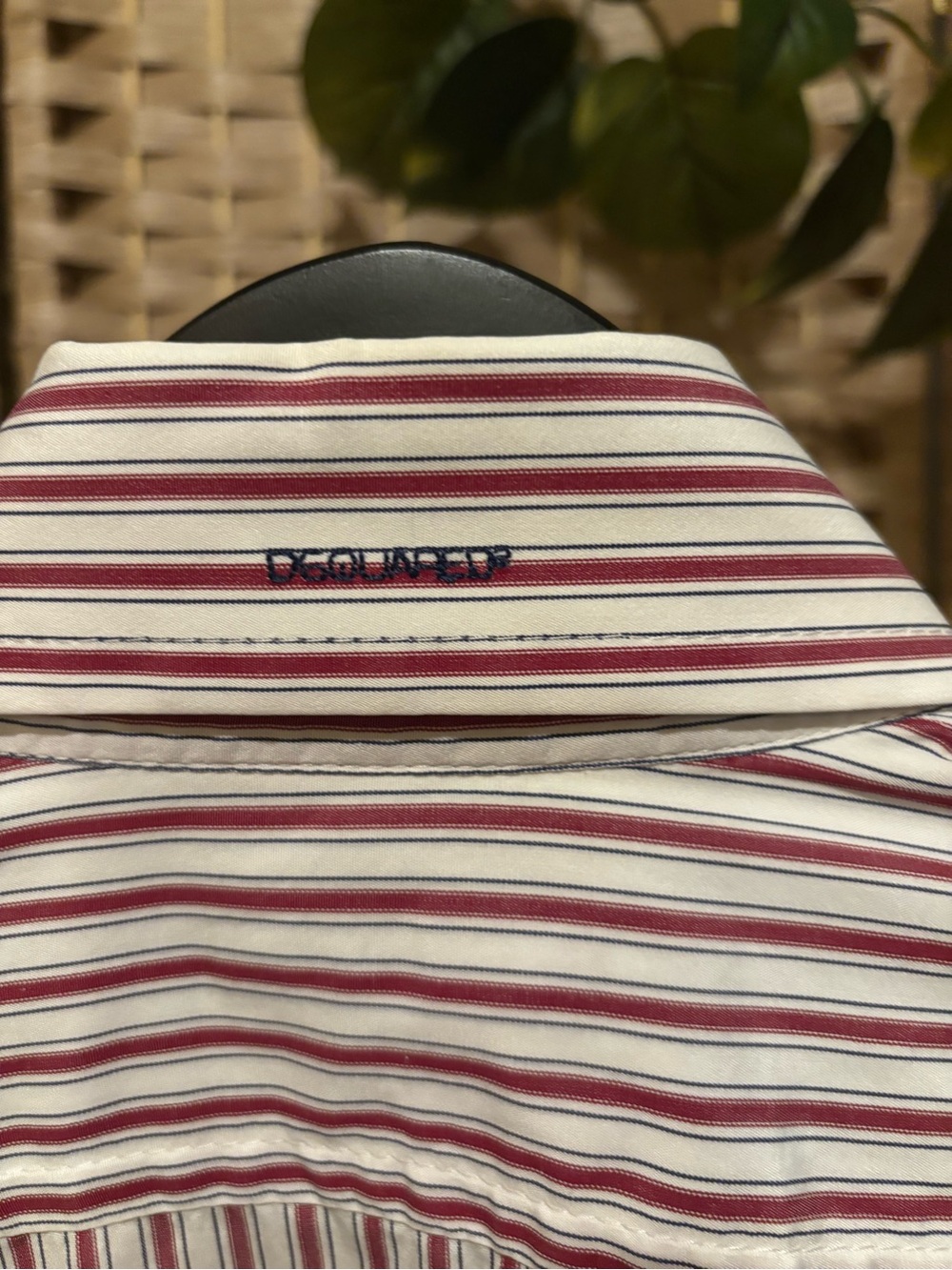Vintage DSQUARED2 Red and White Striped Shirt - Picture 7 of 9